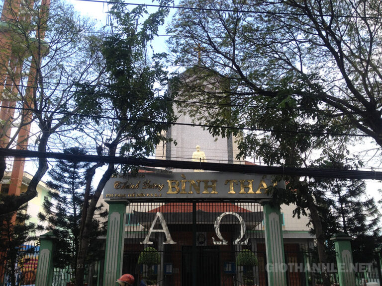 Giờ lễ Nhà Thờ Bình Thái (Q. 8) Giờ lễ Nhà Thờ Bình Thái (Q. 8)