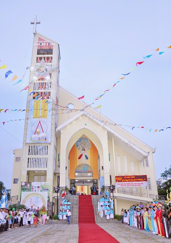 Giờ lễ Nhà Thờ Nam Hải (Q. 8) Giờ lễ Nhà Thờ Nam Hải (Q. 8)