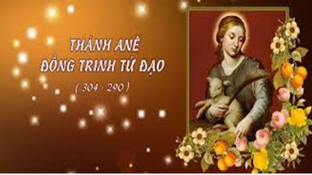 Thánh Anê, trinh nữ, tử đạo