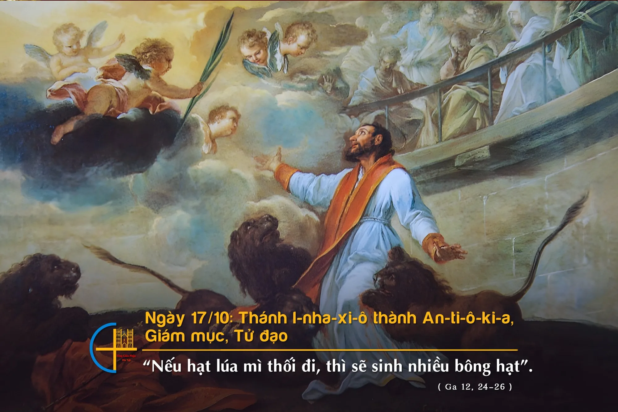 Thánh I-nha-xi-ô thành An-ti-ô-khi-a, giám mục, tử đạo