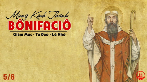 Thánh Bônifatiô, giám mục, tử đạo