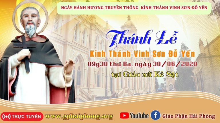 THÁNH VINH SƠN ĐỖ YẾN, TỬ ĐẠO NGÀY 30 THÁNG 06 NĂM 1838