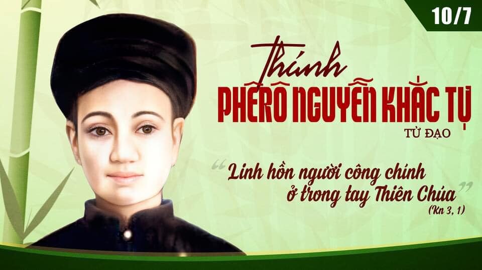 Thánh Phêrô Nguyễn Khắc Tự, thầy giảng. Thánh Antôn Nguyễn Hữu Quỳnh (Năm Quỳnh), trùm họ, tử đạo († 1840)
