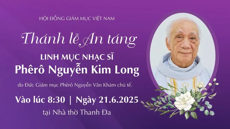 THÁNH LỄ AN TÁNG CỐ LINH MỤC NHẠC SĨ KIM LONG