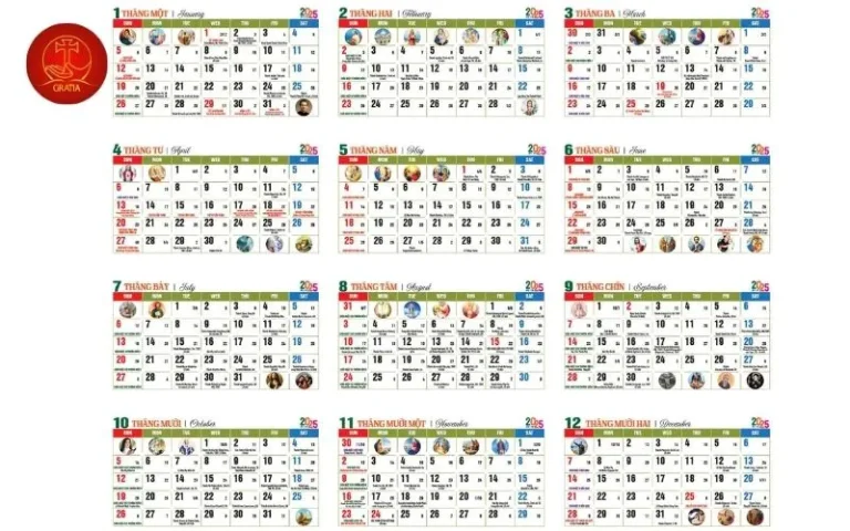 Tìm hiểu về lịch công giáo