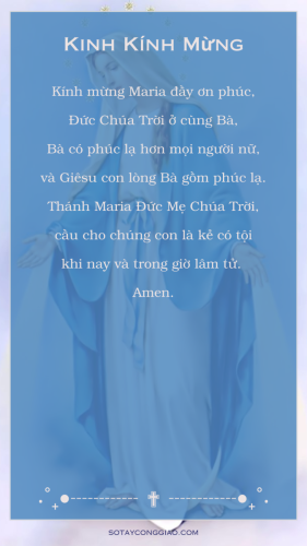 Kinh Kính Mừng